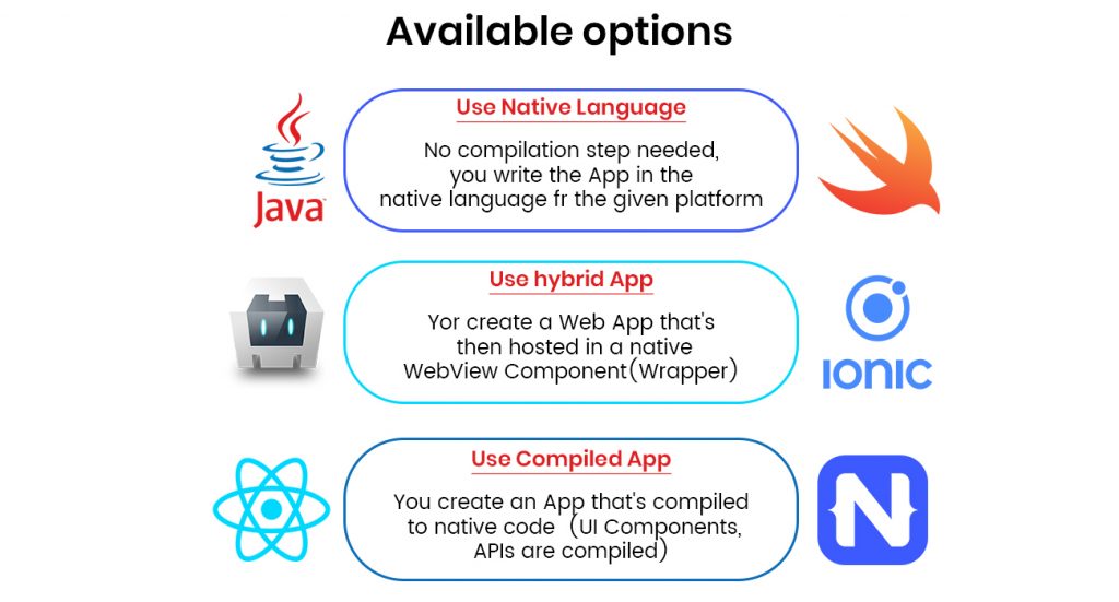 Options for Mobile Application Development