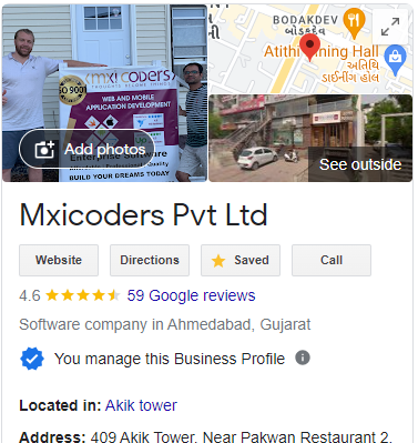 Client Reviews on Google for MXI Coders